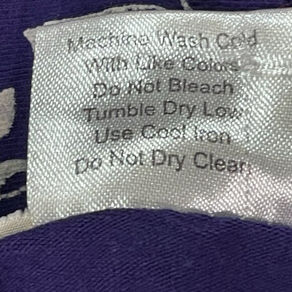 EFFIE'S HEART "Vaudeville" Musique Jersey Sleeveless Dress, Purple - XL - Picture 9 of 9